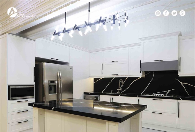 پروژه کابینت نئوکلاسیک سفید ممبران صفحه اس پی ال