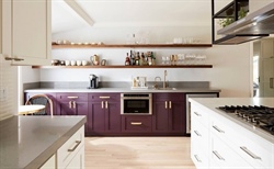 کابینت آشپزخانه دو رنگ یا ترکیبی